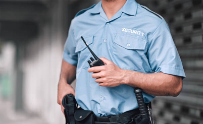 Security Guard On Duty