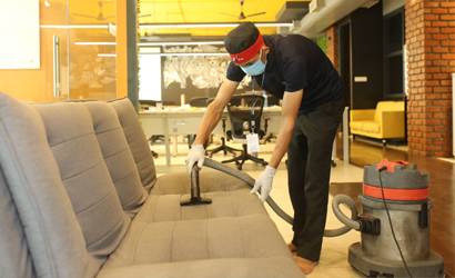 Sofa Cleaning Process